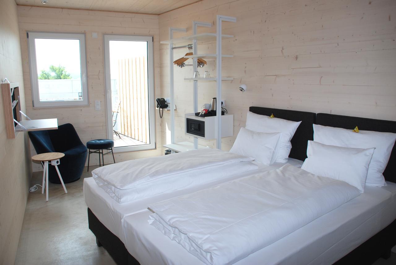 Schlafzimmer - Self Check-In Dinkelsbühl Exterior foto